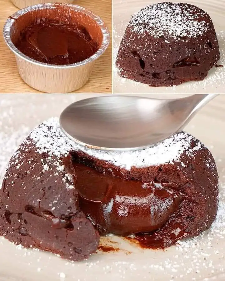 Lava Cake Fondant au Chocolat