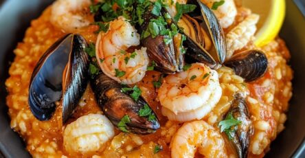 Le Risotto aux Fruits de Mer