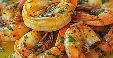 Recette Facile de Poêlée de Gambas au Beurre d'Ail