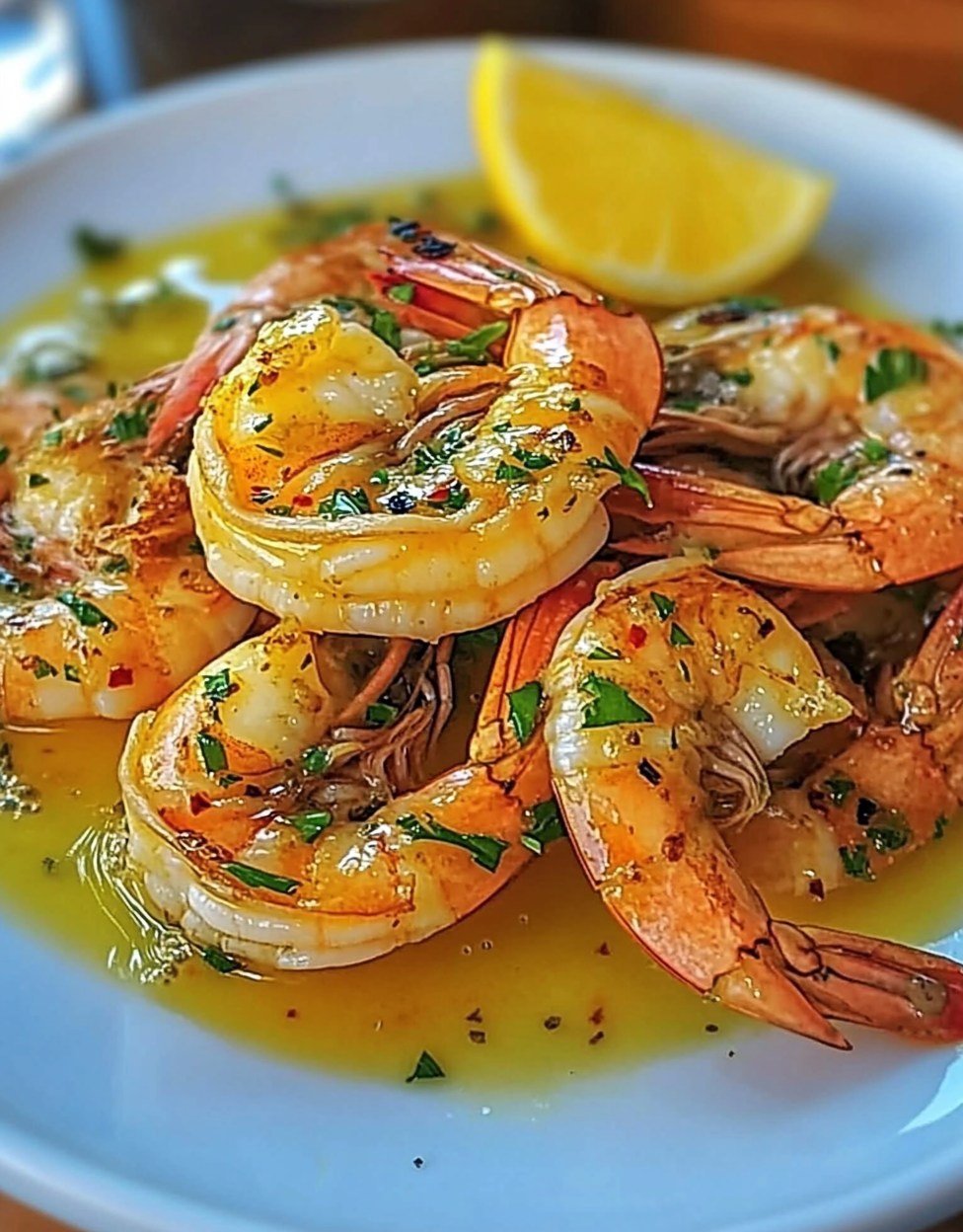 Recette Facile de Poêlée de Gambas au Beurre d'Ail