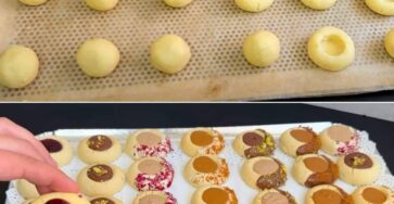 Recette : Biscuits Empreintes aux Garnitures Variées