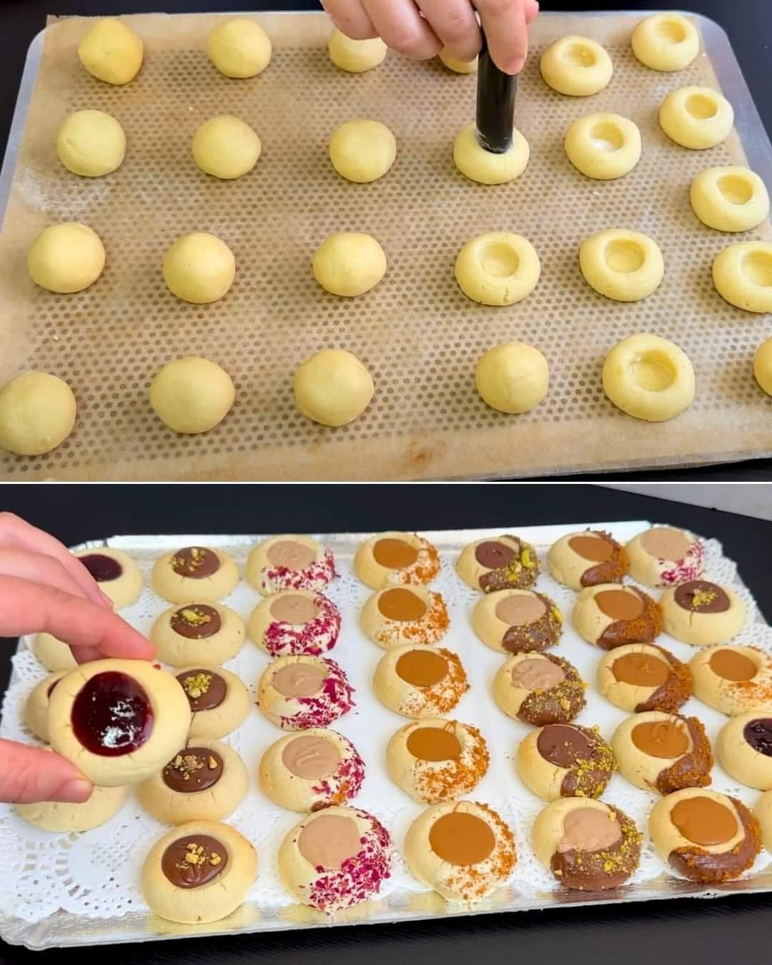 Recette : Biscuits Empreintes aux Garnitures Variées