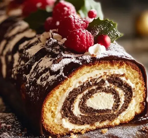 La bûche De Noël vite fait en 15 minutes chrono