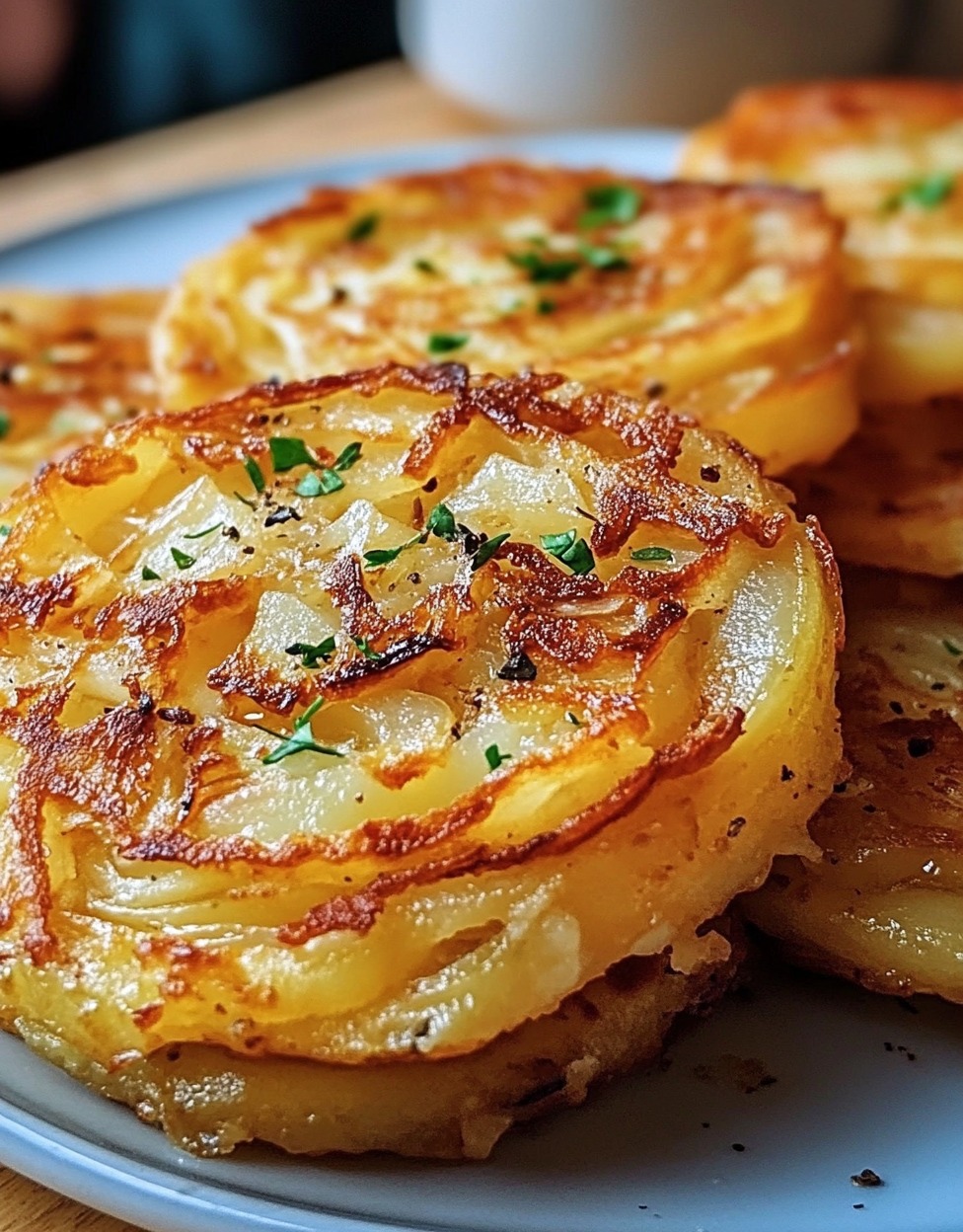 Recette de Galettes de Pommes de Terre aux Oignons