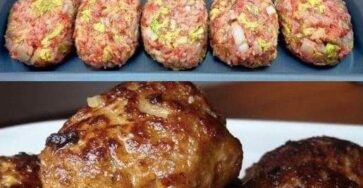 Boulettes de Viande Hachée au Four, prêtes à servir