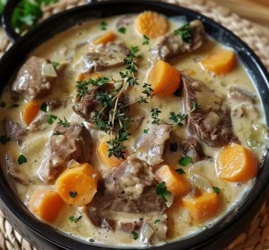 Blanquette de Veau à l'Ancienne