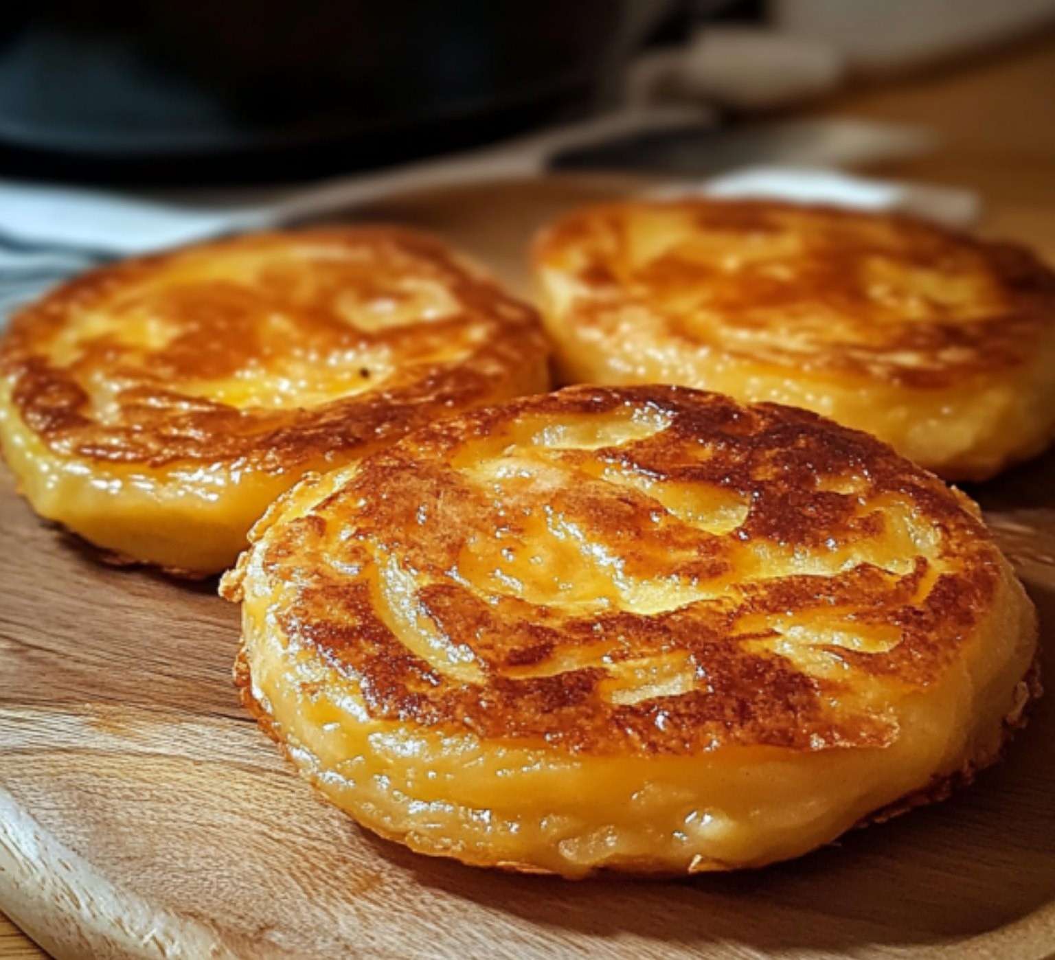 Galettes de pommes de terre dorées et croustillantes servies avec persil frais.