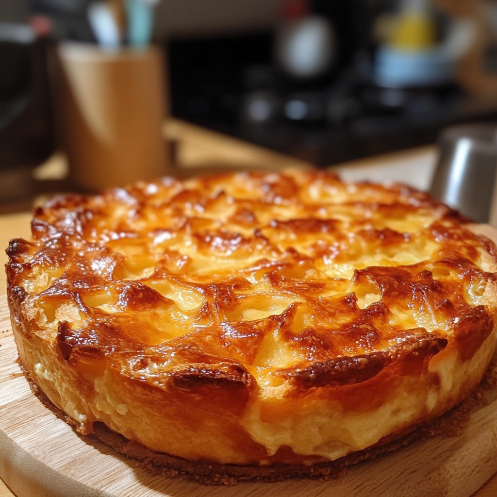 Gâteau diététique sain à la banane et flocons d'avoine dans un ramequin