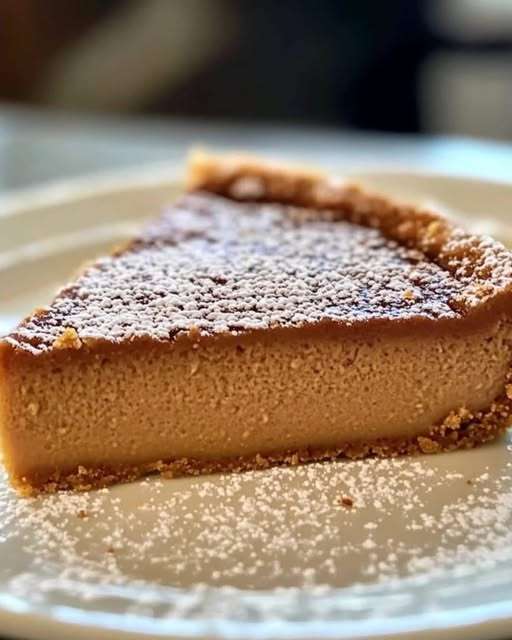 Moelleux à la crème de marrons, doré et fondant, servi sur une assiette avec une cuillère de chantilly et des éclats de marrons glacés.