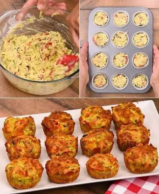 Muffins aux courgettes : la recette de muffins facile à préparer et délicieuse