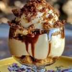 Dessert gourmand coupes vanille chocolat