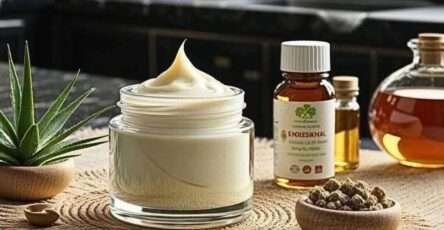 Crema antiarrugas casera con aloe vera y aceites naturales