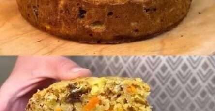 Panecillos saludables de avena con manzana, zanahoria y frutos secos