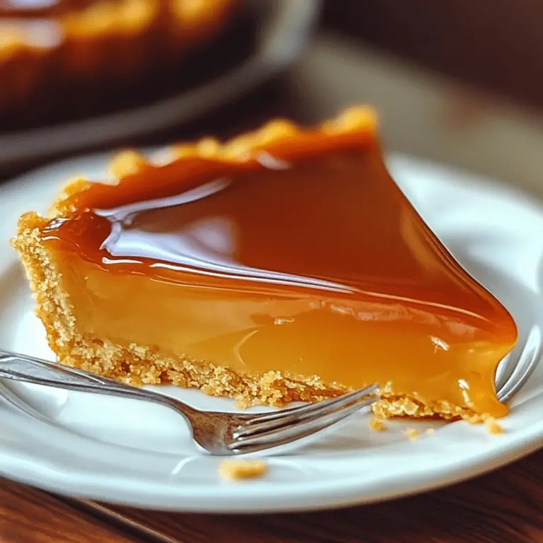 Gâteau magique au caramel au beurre salé avec chantilly