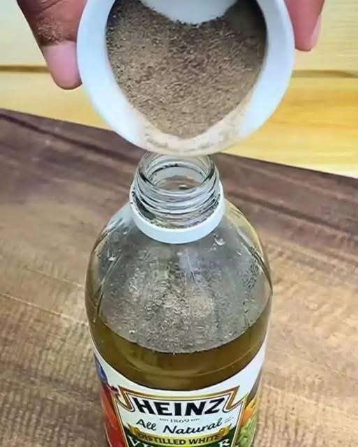 Botella con atomizador de vinagre y pimienta para eliminar orina de mascotas