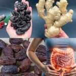 Infusión de dátiles y jengibre natural para limpieza intestinal
