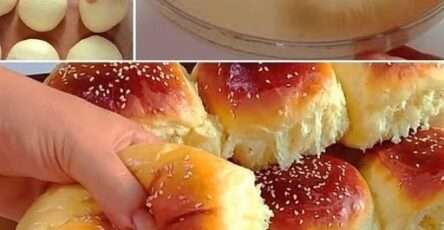 Pan brioche dulce esponjoso recién horneado con miga aireada y corteza dorada