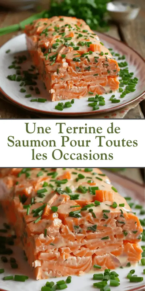 Une Terrine de Saumon Pour Toutes les Occasions