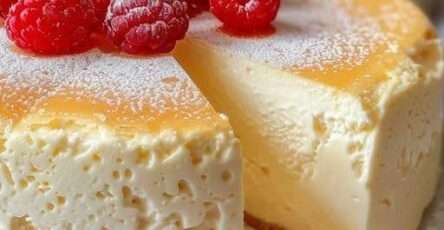 Gâteau au yaourt grec et mascarpone au citron doré et moelleux