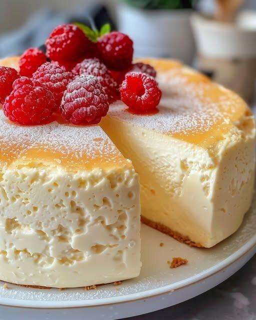 Gâteau au yaourt grec et mascarpone au citron doré et moelleux
