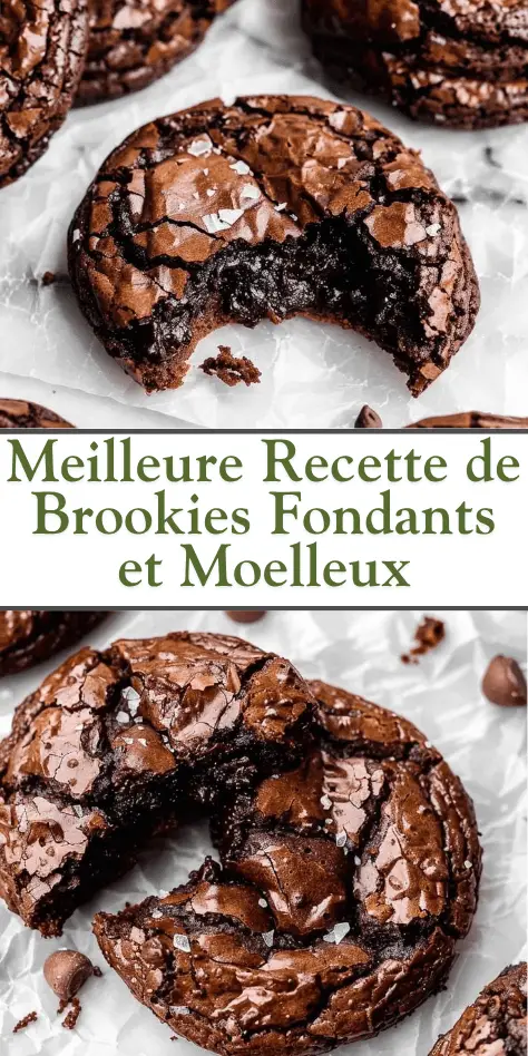 meilleure recette brookies fondants et moelleux sortant du four