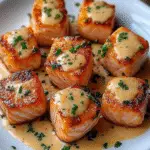 bouchées de saumon croustillantes avec sauce bang bang