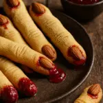Doigts de Sorcière Sablés sanglants pour Halloween
