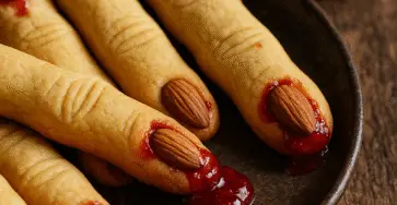 Doigts de Sorcière Sablés sanglants pour Halloween