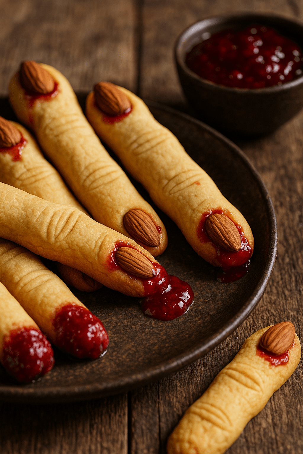 Doigts de Sorcière Sablés sanglants pour Halloween