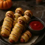 Hot-Dogs Momies d’Halloween apéro festif