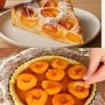 Tarte aux abricots facile et gourmande à la crème pâtissière