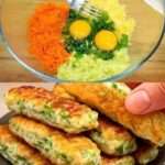 Roulés de légumes au four dorés et croustillants, servis avec sauce au concombre frais
